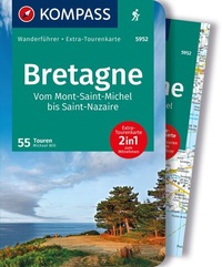 Abbildung von: KOMPASS Wanderführer Bretagne, vom Mont-Saint-Michel bis Saint-Nazaire, 55 Touren mit Extra-Tourenkarte - KOMPASS-Karten