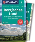 Cover: KOMPASS Wanderf&uuml;hrer Bergisches Land, Naturpark zwischen Rhein und Sauerland, 60 Touren mit Extra-Tourenkarte - KOMPASS-Karten