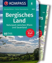 Abbildung von: KOMPASS Wanderführer Bergisches Land, Naturpark zwischen Rhein und Sauerland, 60 Touren mit Extra-Tourenkarte - KOMPASS-Karten