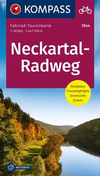 Abbildung von: KOMPASS Fahrrad-Tourenkarte Neckartal-Radweg 1:50.000 - KOMPASS-Karten