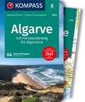 Cover: KOMPASS Wanderf&uuml;hrer Algarve mit Fernwanderweg Via Algarviana, 64 Touren / Etappen mit Extra-Tourenkarte - KOMPASS-Karten