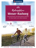 Cover: KOMPASS Radreisef&uuml;hrer Weser-Radweg - KOMPASS-Karten