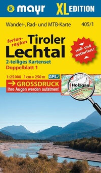 Abbildung von: Mayr Wanderkarte Tiroler Lechtal XL (2-Karten-Set) 1:25.000 - WALTER MAYR VERLAG