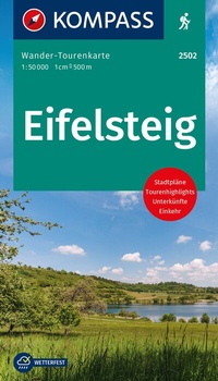 Abbildung von: KOMPASS Wander-Tourenkarte Eifelsteig 1:50.000 - KOMPASS-Karten