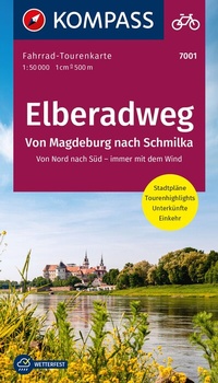 Abbildung von: KOMPASS Fahrrad-Tourenkarte Elberadweg - von Magdeburg nach Schmilka 1:50.000 - KOMPASS-Karten