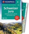 Cover: KOMPASS Wanderf&uuml;hrer Schweizer Jura, 55 Touren mit Extra-Tourenkarte - KOMPASS-Karten