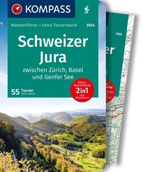 Abbildung von: KOMPASS Wanderführer Schweizer Jura, 55 Touren mit Extra-Tourenkarte - KOMPASS-Karten