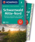 Cover: KOMPASS Wanderf&uuml;hrer Schwarzwald Mitte-Nord, 50 Touren mit Extra-Tourenkarte - KOMPASS-Karten
