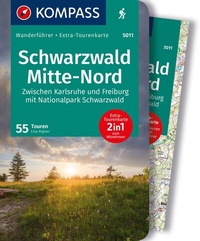 Abbildung von: KOMPASS Wanderführer Schwarzwald Mitte-Nord, 50 Touren mit Extra-Tourenkarte - KOMPASS-Karten