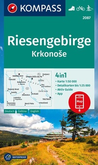 Abbildung von: KOMPASS Wanderkarte 2087 Riesengebirge, Krkonose 1:50.000 - KOMPASS-Karten