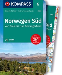 Abbildung von: KOMPASS Wanderführer Norwegen Süd, Von Oslo bis zum Geirangerfjord, 75 Touren mit Extra-Tourenkarte - KOMPASS-Karten