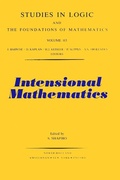 Cover: Intensional Mathematics - Elsevier