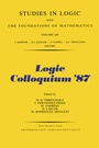 Cover: Logic Colloquium '87 - North-Holland