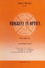 Cover: Progress in Optice - Elsevier