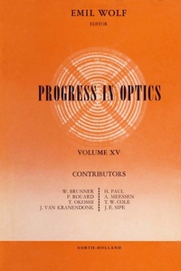 Enlarge image Cover: Progress in Optice - Elsevier