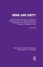 Cover: Mind and Deity - Routledge