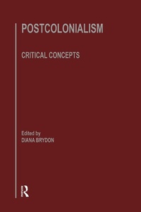 Abbildung von: Postcolonlsm:Crit Concepts V1 - Routledge