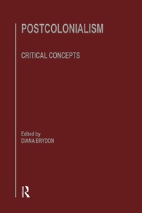 Abbildung von: Postcolonialism: Critical Concepts V5 - Routledge