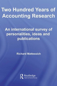 Abbildung von: Two Hundred Years of Accounting Research - Routledge