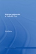 Cover: Structure and Function of the Arabic Verb - Routledge