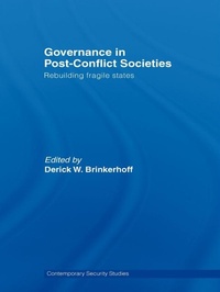 Enlarge image Cover: Governance in Post-Conflict Societies - Routledge