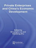 Cover: Private Enterprises and China's Economic Development - Routledge
