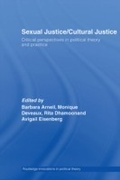 Cover: Sexual Justice / Cultural Justice - Routledge