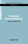 Cover: Analyzing Demand Behavior - Resources for the Future Press (RFF Press)