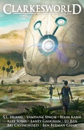 Cover: Clarkesworld Magazine Issue 195 - Wyrm Publishing