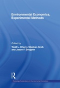 Bild: Environmental Economics, Experimental Methods - Routledge