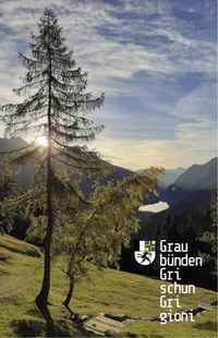 Abbildung von: Schulkarte Graubünden - charta da scola dal Grischun - carta geografica scolastica dei Grigioni - Amt für Volksschule und Sport Lehrmittel Graubünden