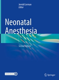 Enlarge image Cover: Neonatal Anesthesia - Springer