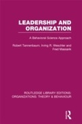 Cover: Leadership and Organization (RLE: Organizations) - Routledge