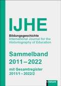 Cover: IJHE Bildungsgeschichte - Verlag Julius Klinkhardt