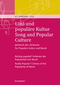 Cover: Lied und popul&auml;re Kultur / Song and Popular Culture - Waxmann