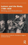 Cover: Letters and the Body, 1700-1830 - Routledge
