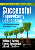 Cover: Successful Supervisory Leadership - Productivity Press