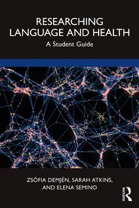 Enlarge image Cover: Researching Language and Health - Routledge