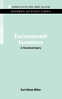 Cover: Environmental Economics - Resources for the Future Press (RFF Press)