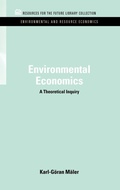 Cover: Environmental Economics - Resources for the Future Press (RFF Press)