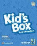 Cover: Kid's Box New Generation Level 2 Activity Book with Digital Pack British English - Cambridge University Press