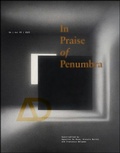 Cover: In Praise of Penumbra - Wiley