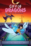 Cover: Rise of the Shadowfire: A Graphic Novel (City of Dragons #2) - Graphix