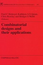 Cover: Combinatorial Designs and their Applications - Chapman & Hall/CRC