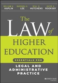 Cover: The Law of Higher Education - Jossey-Bass
