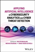 Cover: Applying Artificial Intelligence in Cybersecurity Analytics and Cyber Threat Detection - Wiley