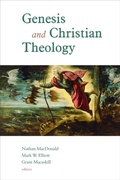 Cover: Genesis and Christian Theology - Wm B Eerdmans Publishing Co