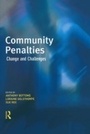 Cover: Community Penalties - Willan Publishing