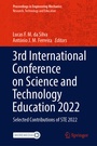 Cover: 3rd International Conference on Science and Technology Education 2022 - Springer