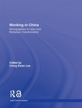 Cover: Working in China - Routledge